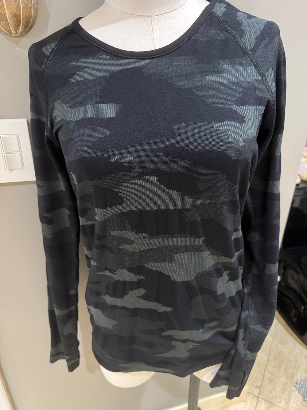 Womens Camouflage Long-Sleeve by Athleta